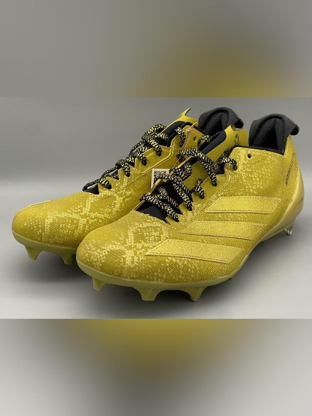 Adidas x Disney Adizero Electric Gold Football Cleats JP9953 Sz 10.5 & 11.5 NEW